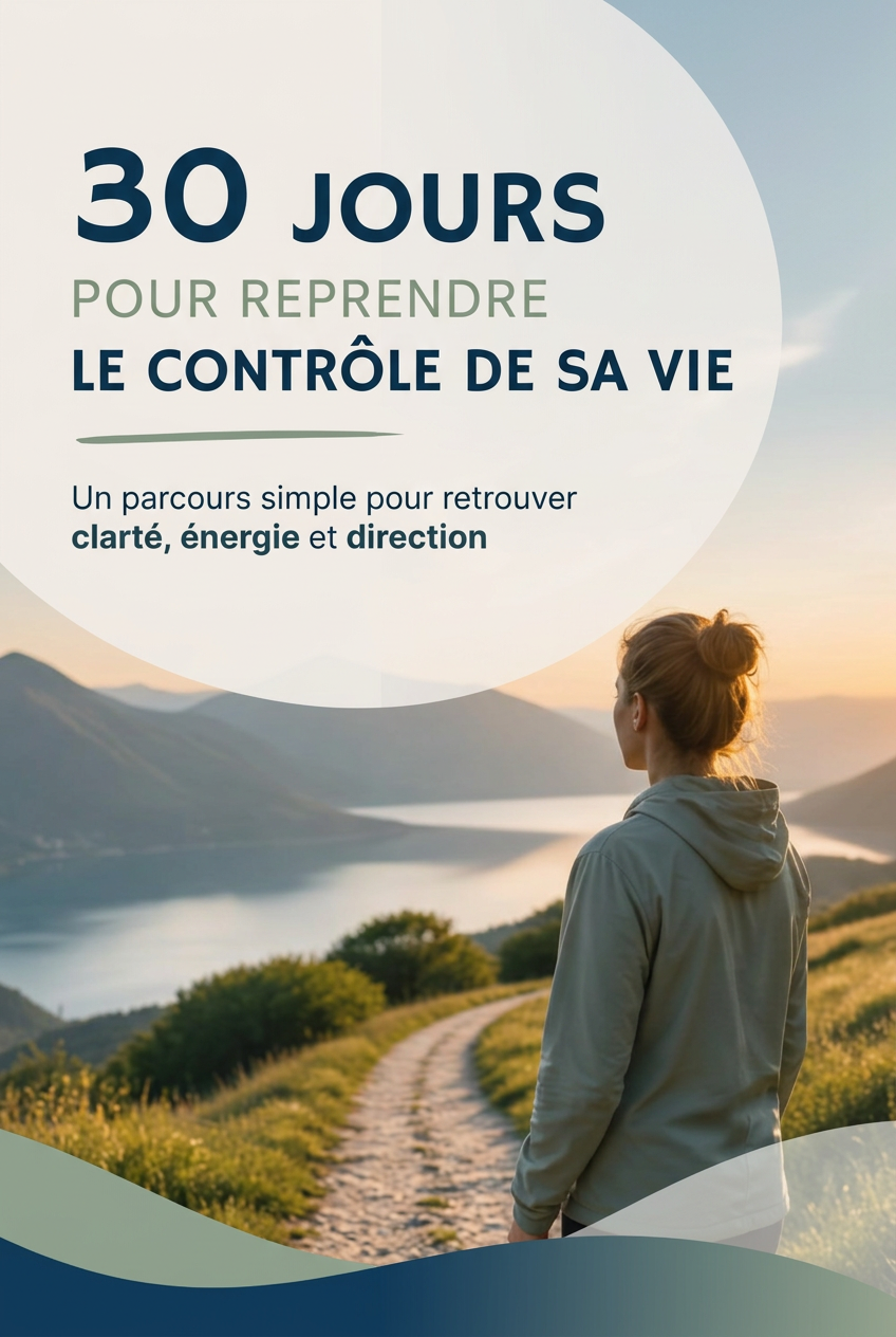 30 jours pour reprendre le contrôle de sa vie - format portrait